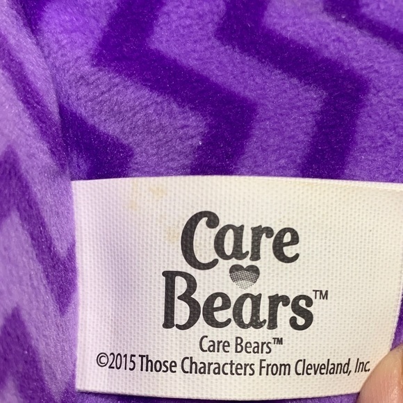 Care Bears Share Bear Plush 20" Purple Lollipop Hearts Stuffed Animal Toy - Picture 7 of 7